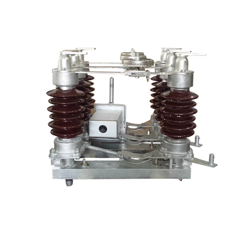 สวิตช์ตัดการเชื่อมต่อแบบชิ้นเดียวซีรีส์ยางซิลิโคน 15kv Hgw4-15/630 Hgw4-15/1250 สวิตช์มีดแยก