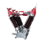 ตัวตัดไฟแรงดันสูงกลางแจ้ง 35kv ตัวตัดไฟซีรีส์ Gw5-35kv ตัวตัดไฟ Gw5