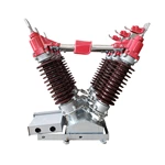 ตัวตัดไฟแรงดันสูงกลางแจ้ง 35kv ตัวตัดไฟซีรีส์ Gw5-35kv ตัวตัดไฟ Gw5
