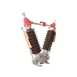 สวิตช์มีดแยกแรงดันสูงกลางแจ้ง Gw5 Hgw5-72.5/1250 สวิตช์มีดแยกแรงดันสูง 66kv สำหรับสถานีไฟฟ้าย่อย